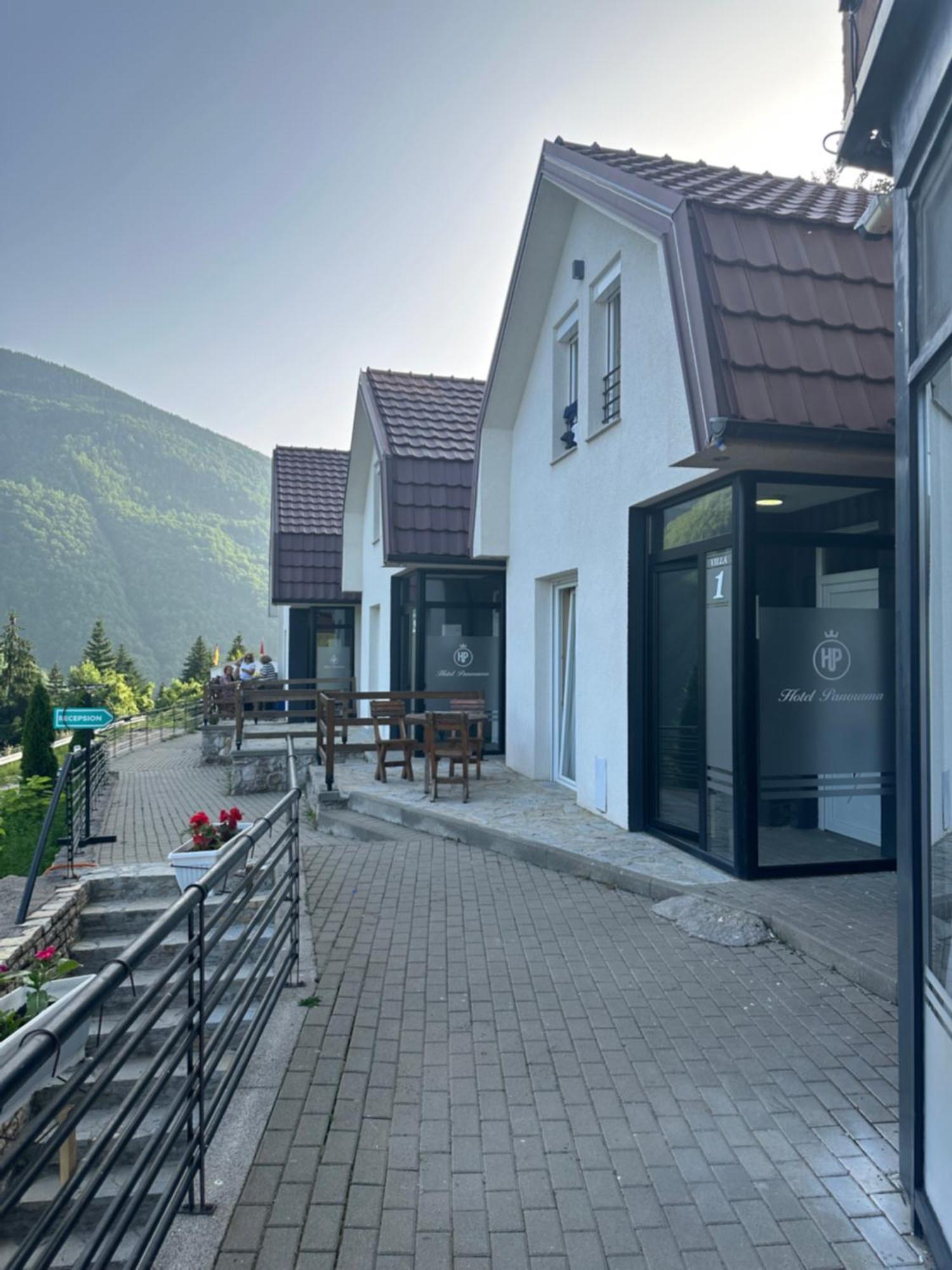 Hotel Panorama Rugove Peje Exterior foto